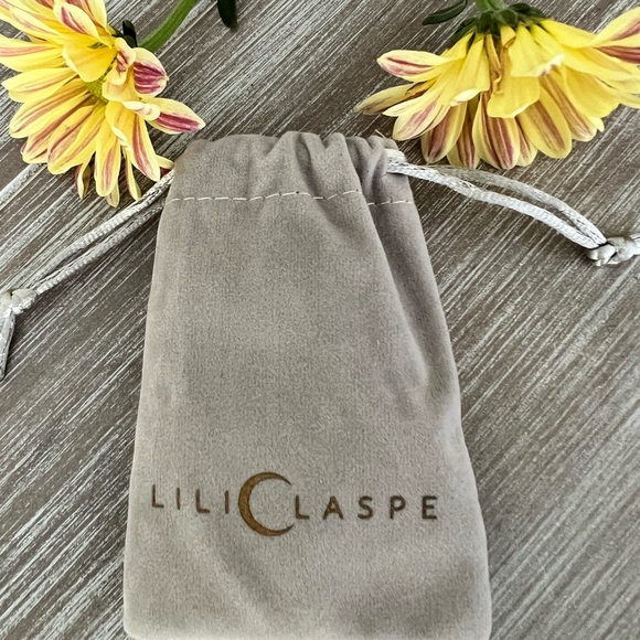 NEW Lili Claspe Rope the Moon Lariat Necklace Silver - Picture 8 of 9